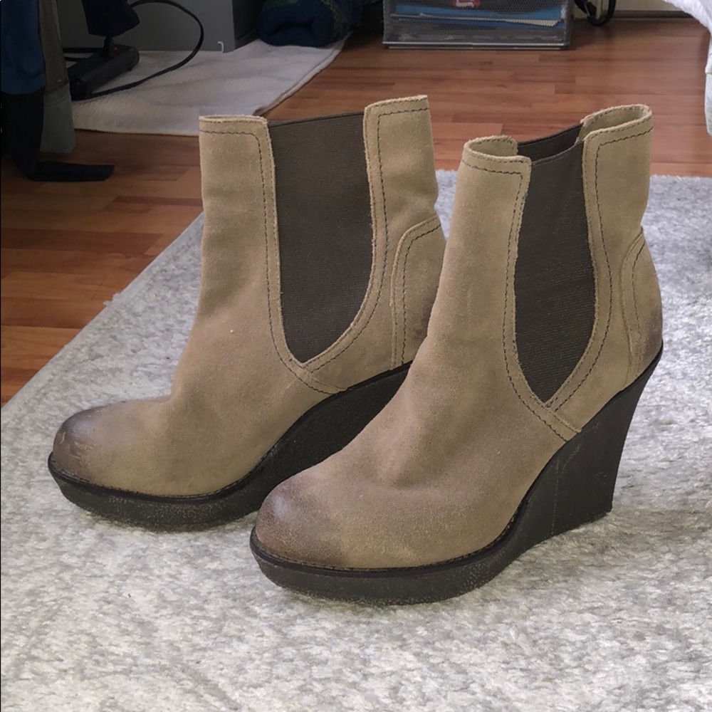 Splendid suede booties